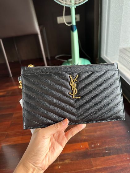 YSL zipped pouch ปี 2024 รูปที่ 10