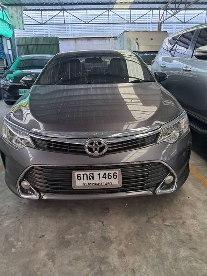 Toyota Camry 2017 2.0 G Sedan เบนซิน ไม่ติดแก๊ส เกียร์อัตโนมัติ เทา