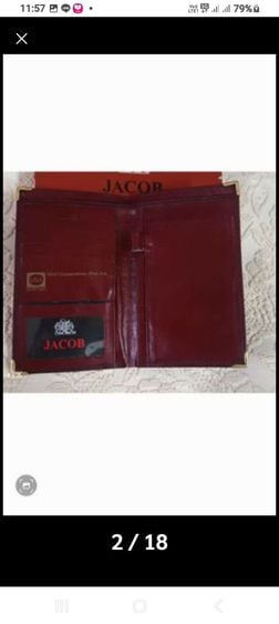 กระเป๋าหนังแท้ ธนบัตร JACOB