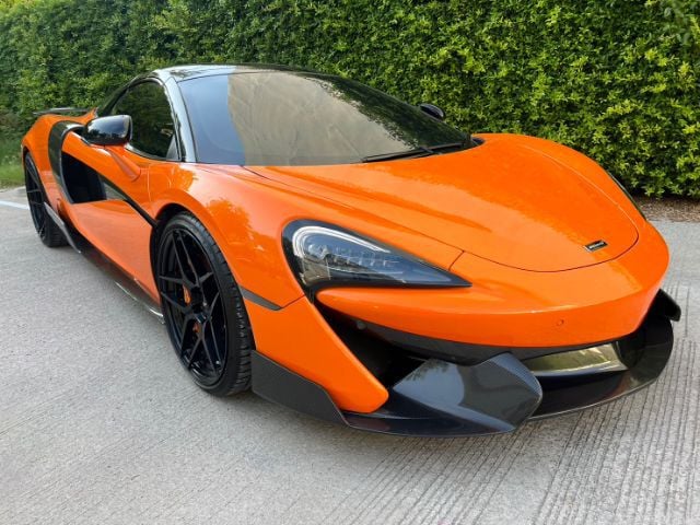 McLaren 570S 2018 3.8 Sedan เบนซิน ไม่ติดแก๊ส เกียร์อัตโนมัติ ส้ม รูปที่ 4