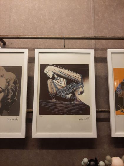งานศิลปะ, ภาพปริ๊น ของ ศิลปิน Andy Warhol . รูปที่ 6