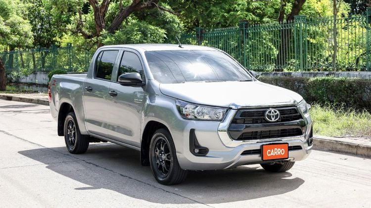 Toyota Hilux Revo 2023 Double Cab 2.4 Entry Z Edition Pickup ดีเซล ไม่ติดแก๊ส เกียร์ธรรมดา เทา