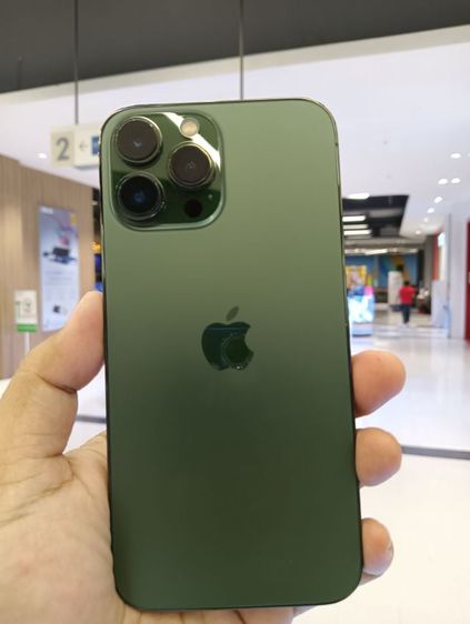 iphone 13 ProMax 256GB สีเขียว TH สวยมากๆ ไม่มีรอยสักนิด รูปที่ 1