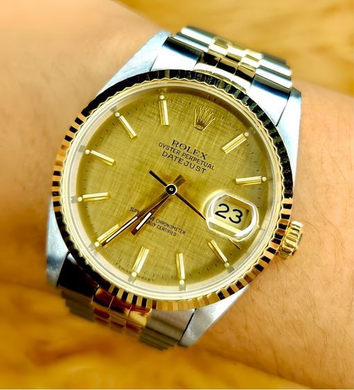 Rolex oyster perpetual date just 16233 รูปที่ 1