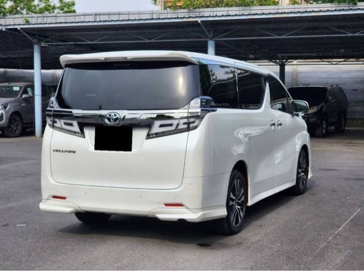 Toyota Vellfire 2018 2.5 Hybrid ZR G Edition E-Four 4WD Van เบนซิน ไม่ติดแก๊ส เกียร์อัตโนมัติ ขาว รูปที่ 1