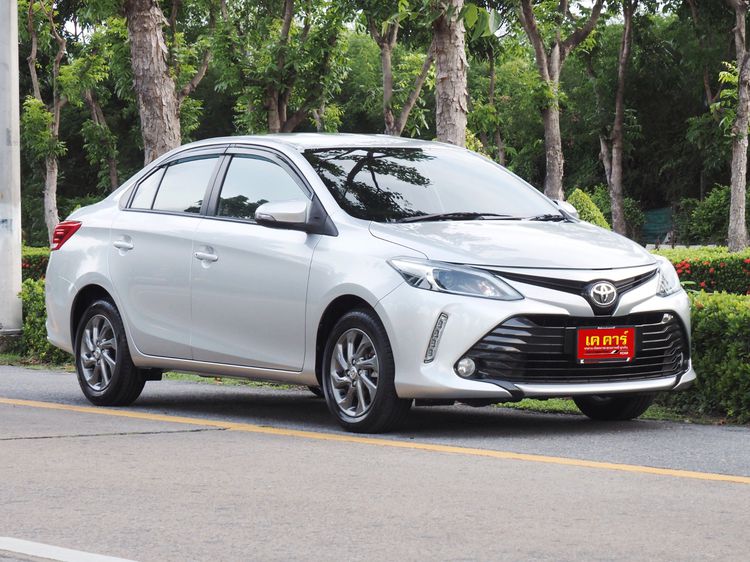Toyota Vios 2019 1.5 Mid Sedan เบนซิน ไม่ติดแก๊ส เกียร์อัตโนมัติ บรอนซ์เงิน รูปที่ 1