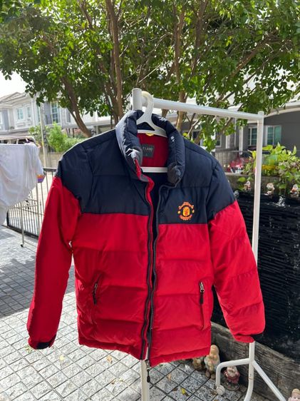 เสื้อแจ็คเก็ต | เสื้อคลุม EU 40 แดง แขนยาว เสื้อขนเป็ด size 140 อก 40