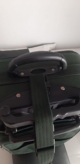 กระเป๋าเดินทางผ้าสีเขียว 24 นิ้ว รูปที่ 4
