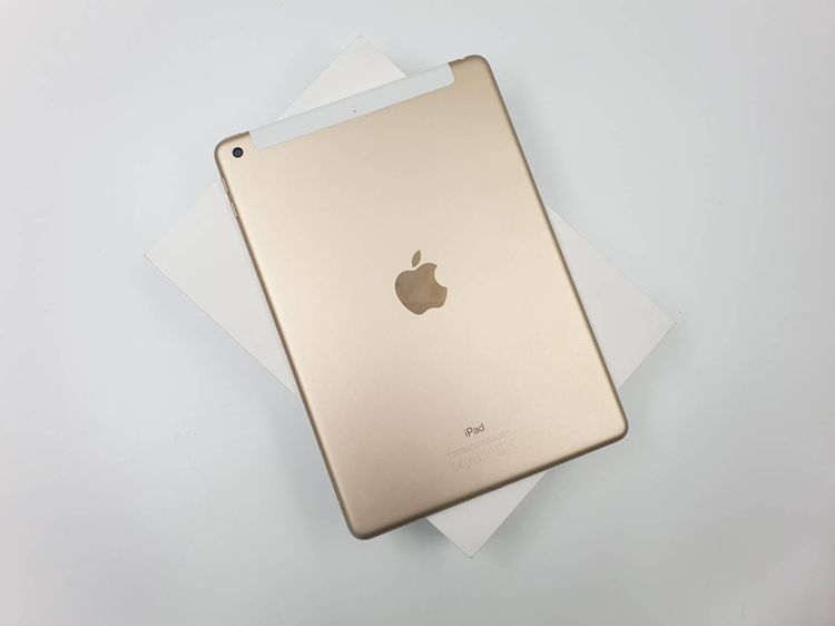 🐣 iPad Gen5 (9.7) 32GB Wi-Fi+Cellular Gold 🐣🌞 ห้ามพลาด❗️ iPad Gen5 ใส่ซิมได้ จอใหญ่ ครบกล่อง❗️ 🌞 รูปที่ 1