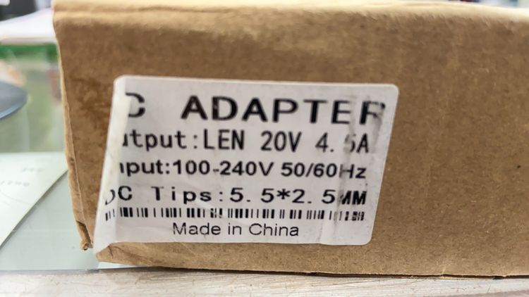 Adapter Lenovo 20V 4.5A อะแด๊ปเตอร์โน๊ตบุ๊ค Lenovo หัวชาร์จ 5.5 x 2.5 mm เลอโนโว่ ลีโนโว่ หรือ รุ่น ยี่ห้อ สินค้าอื่นๆ พร้อมสาย AC รูปที่ 3