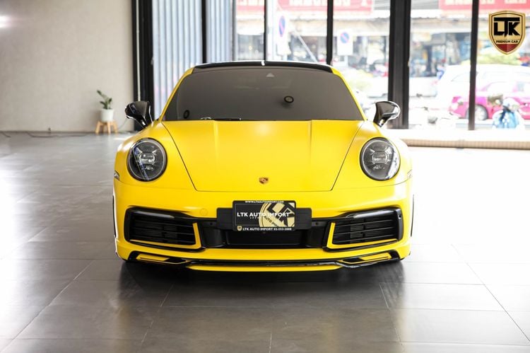 รถ Porsche 911 Carrera S 3.0 PDK สี เหลือง