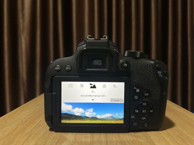 Canon 800D พร้อมเลนส์ เมนูไทย รูปที่ 5