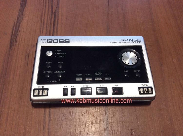 Digital Recorder ยี่ห้อ Boss รุ่น BR80 มือสอง ราคา 6,500 บาท 