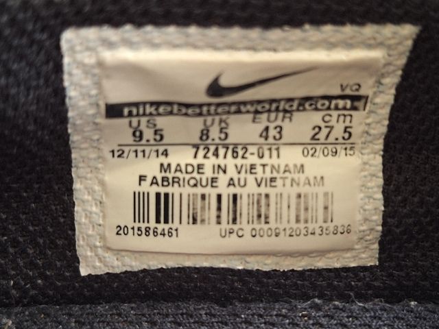 โล๊ะๆรองเท้า Nike สีดำ Slip on
 รูปที่ 15