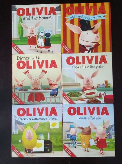 6 OLIVIA CHILDREN'S BOOKS, KIDS WILL LOVE IT