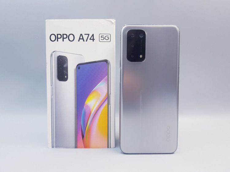 128 GB OPPO A74 5G 6+128GB Space silver