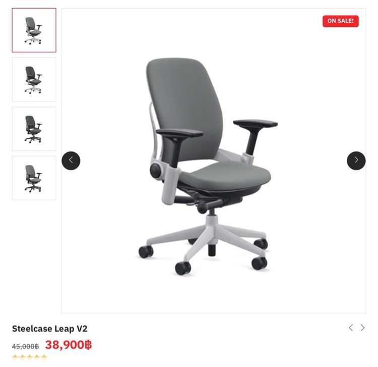 Steelcase leap v2 รูปที่ 18
