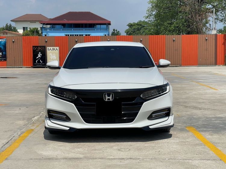 Honda Accord 2019 Sedan ไฮบริด เกียร์อัตโนมัติ ขาว รูปที่ 2