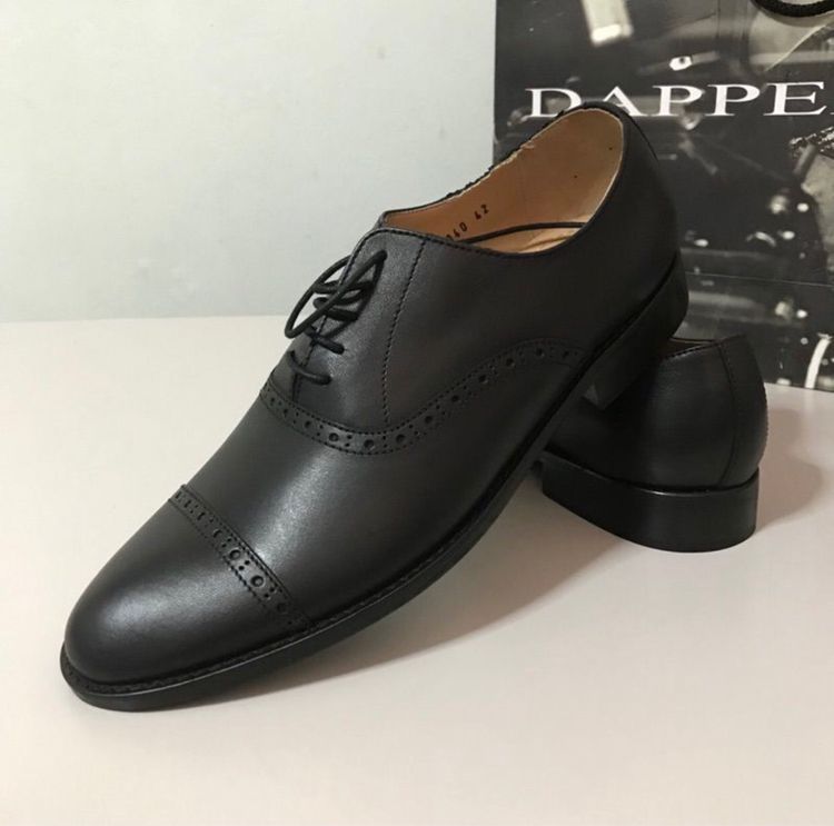 DAPPER Cap-Toe Oxford Dress Shoes 42