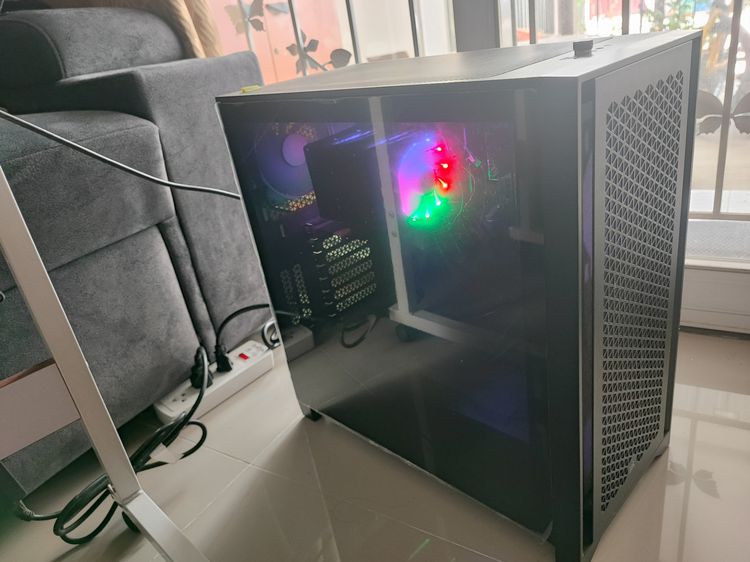 Desktop PC มือสอง เฉพาะตัวเครื่อง ใช้งานได้ ปกติ ทำงานได้ดี CPU AMD AM4 RYZENs 5600X  DDR-RAM 16 Gb SSD M.2 Corsair MP600 1TB  VGA Galax GT7 รูปที่ 5