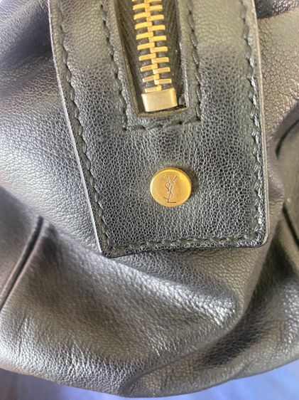 YSL Black Leather Muse Bowler Bag แท้100 รูปที่ 5
