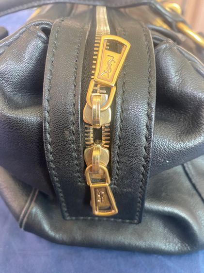 YSL Black Leather Muse Bowler Bag แท้100 รูปที่ 4