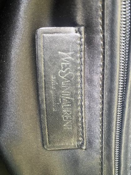 YSL Black Leather Muse Bowler Bag แท้100 รูปที่ 7