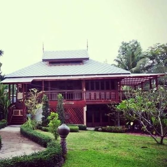 บ้านสวนสวยพร้อมอยู่ ริมแม่น้ำแคว กาญจนบุรี รูปที่ 1