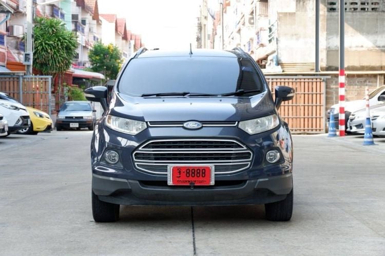 Ford Ecosport 2014 1.5 Trend Sedan เบนซิน ไม่ติดแก๊ส เกียร์อัตโนมัติ น้ำเงิน รูปที่ 1