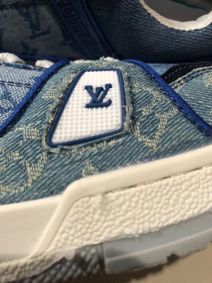 รองเท้าLouis Viutton Trainer Blue Denim รูปที่ 6