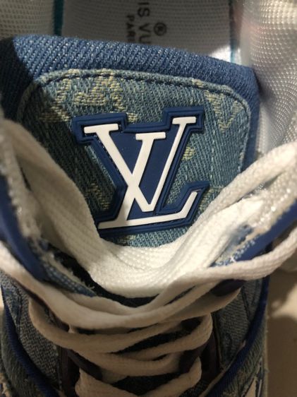 รองเท้าLouis Viutton Trainer Blue Denim รูปที่ 9