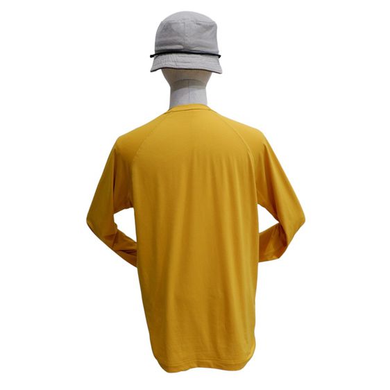 Uniqlo เสื้อแขนยาว เสื้อคอกลม สเวตเตอร์ ผ้านิ่ม ยืดหยุ่นดี ไม่หนา ใส่สบาย ระบายอากาศได้ดี (สีเหลือง)▫️รหัสสินค้า UYL-62 รูปที่ 6