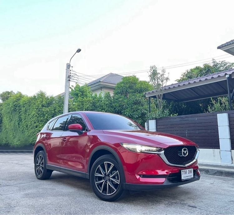 Mazda CX-5 2017 2.2 XDL 4WD Utility-car ดีเซล ไม่ติดแก๊ส เกียร์อัตโนมัติ แดง