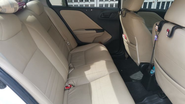 Honda City 2014 1.5 S i-VTEC Sedan เบนซิน LPG เกียร์อัตโนมัติ ขาว รูปที่ 4