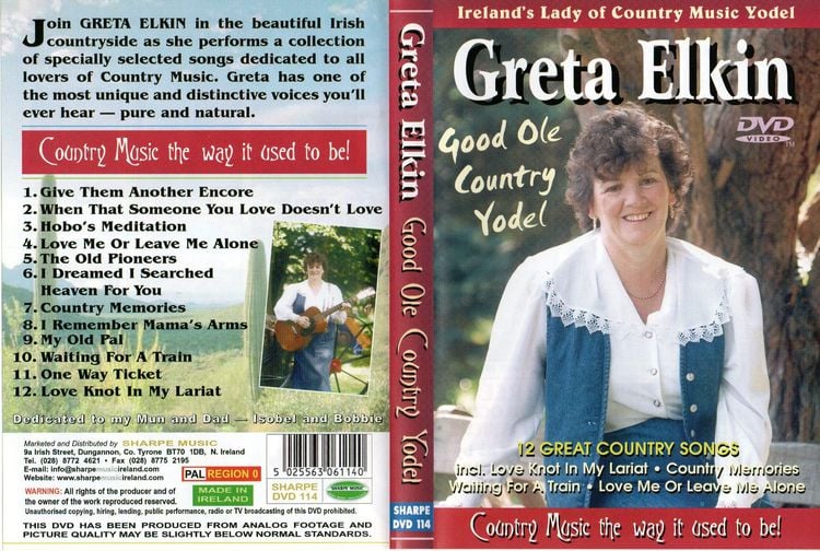 อื่นๆ DVD GRETA ELKIN - GOOD OLE COUNTRY YODEL
