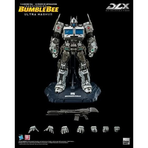 Three Zero Transformers: Bumblebee DLX Ultra Magnus Action Figure