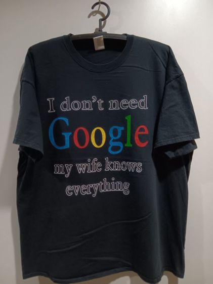 เสื้อ Google 
ไซต์ 2XL (จัดส่งฟรี)