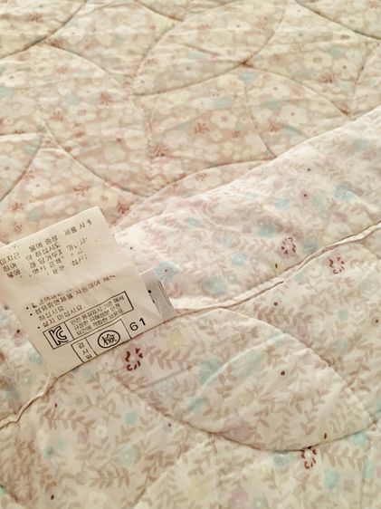 ผ้าห่ม ขนาด 4.5-5ฟุต สีน้ำตาลลายดอกวินเทจ ยี่ห้อ JUNGON มือสองสภาพดี สินค้าญี่ปุ่น-เกาหลีแท้ รูปที่ 11