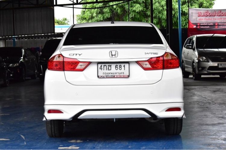 Honda City 2015 1.5 S Sedan เบนซิน เกียร์อัตโนมัติ ขาว รูปที่ 2