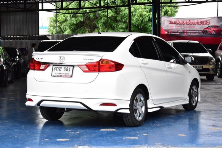 Honda City 2015 1.5 S Sedan เบนซิน เกียร์อัตโนมัติ ขาว รูปที่ 4