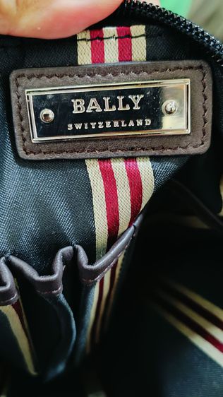 กระเป๋าสะพายผู้ชาย BALLY หนังสีน้ำตาล รูปที่ 13