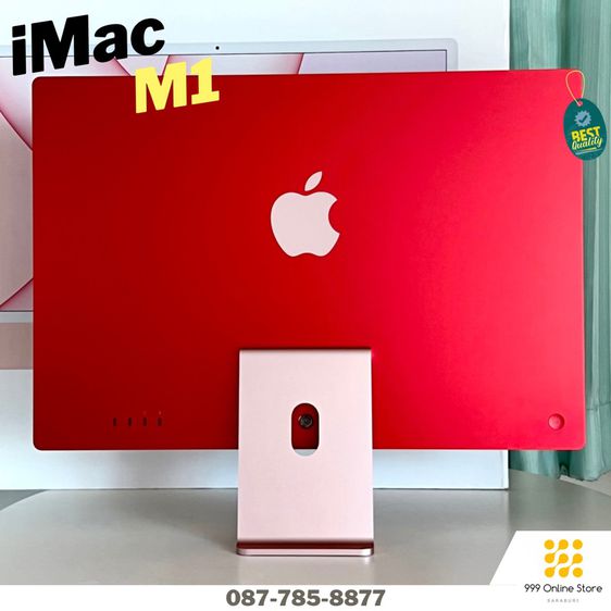 Apple แมค โอเอส 8 กิกะไบต์ Micro USB ไม่ใช่ iMac M1 24-inch 4 port SSD 512 ตัว Top GPU 8-core ครบกล่อง ศูนย์ไทย