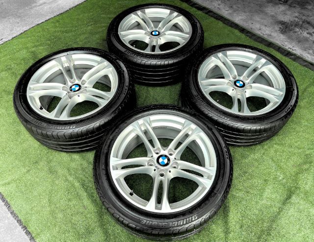 ล้อแท้ Msport BMW ขอบ18 สภาพสวยๆ 5รู120 กว้าง8 et30 พร้อมยางRunFlat Bridgestone ปี19 ใส่ตรงรุ่น BMW e46 e90 f30 f10 x1 x3  รูปที่ 2