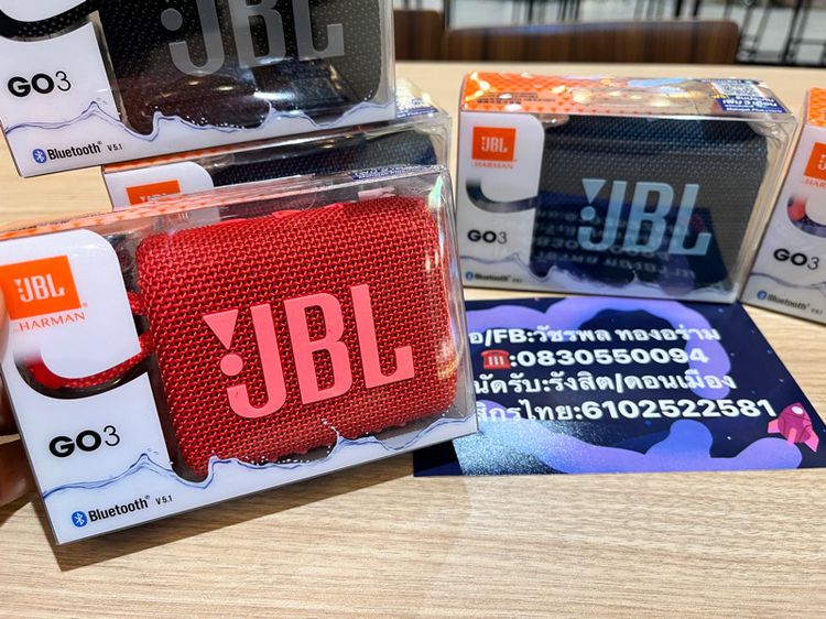 JBL Go3 ของใหม่ มือ1 -ประกันมหาจักร 1ปี3เดือน- -มือ1 ไม่เคยผ่านการใช้งาน- รูปที่ 6