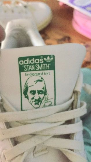 รองเท้าหนังทั่วไป อื่นๆ UK 6.5 | EU 40 | US 8 ขาว รองเท้าAdidas Stan Smith Originals แท้ Size 6.5 White Green M20605

