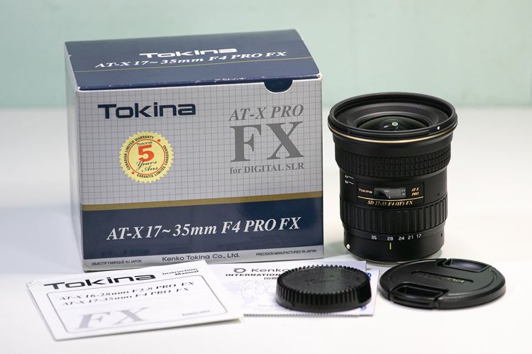 เลนส์มุมกว้าง อื่นๆ (For Canon) Tokina AT-X 17-35mm F4 PRO FX