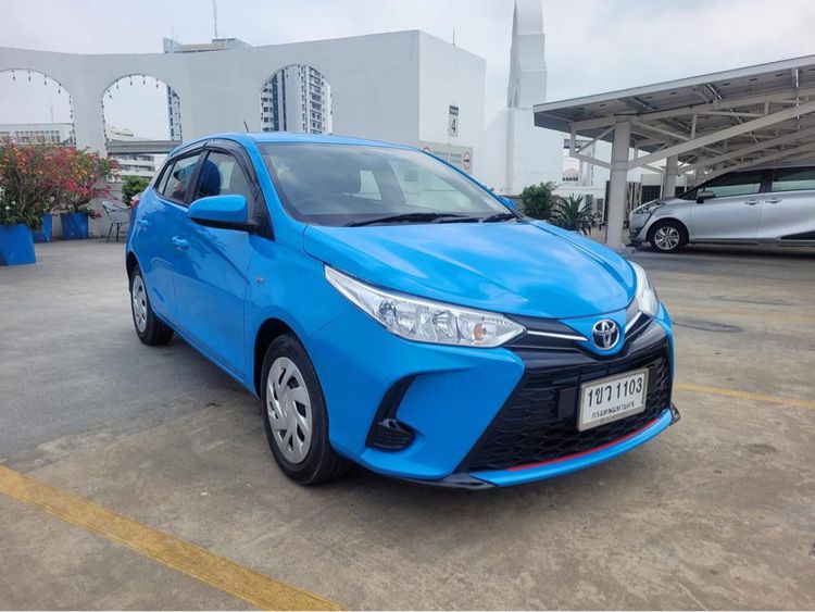 Toyota Yaris 2020 1.2 Entry Van เบนซิน ไม่ติดแก๊ส เกียร์อัตโนมัติ ฟ้า