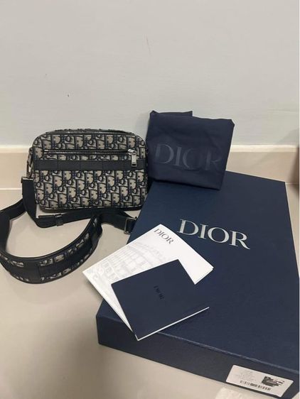 อื่นๆ ไม่ระบุ น้ำเงิน Christian Dior Safari Messenger Bag  