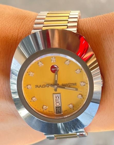 RADO Diastar Automatic 11 พลอย นาฬิกาข้อมือผู้ชาย 2กษัตริย์ รุ่น R12408633 - สีเงิน รูปที่ 2