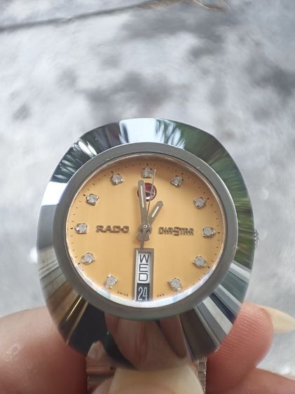 RADO Diastar Automatic 11 พลอย นาฬิกาข้อมือผู้ชาย 2กษัตริย์ รุ่น R12408633 - สีเงิน รูปที่ 6